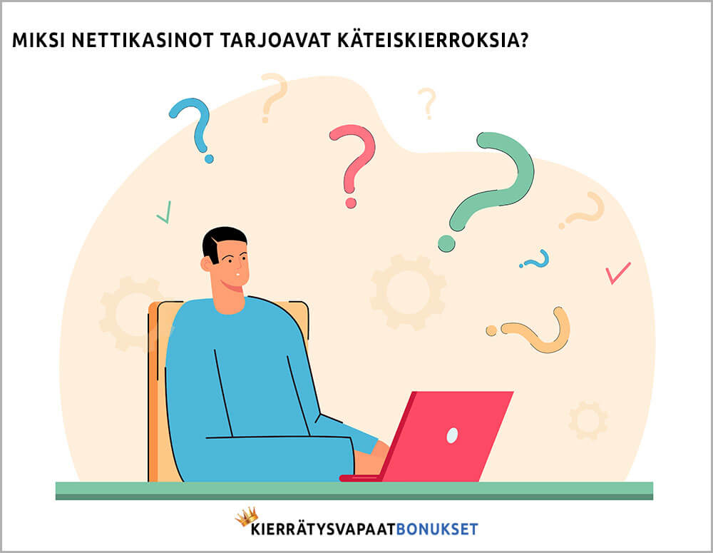 Miksi nettikasinot tarjoavat käteiskierroksia